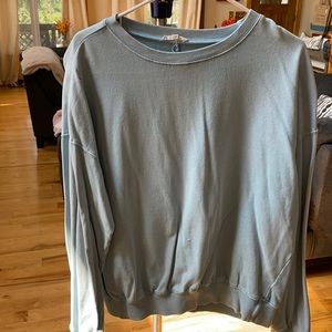 Basic sky blue sweatshirt
